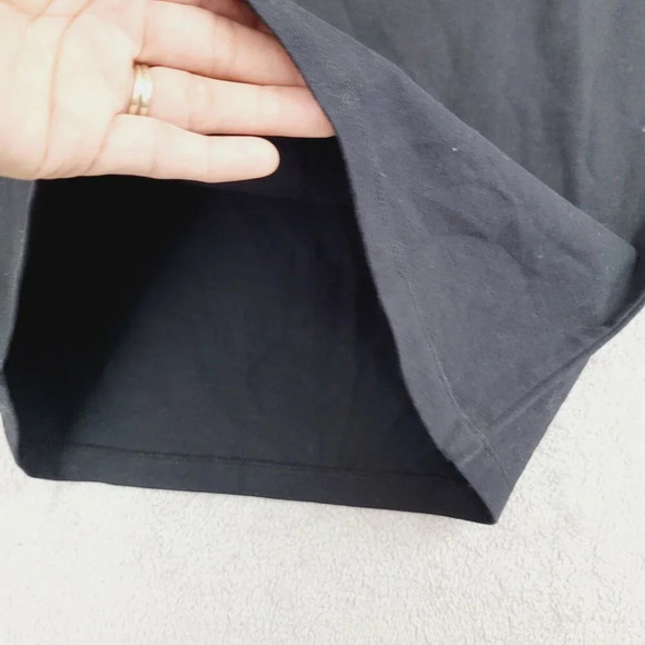 NWT New York & Com Long Black Midi Sheath Dress Crisscross Back Size L  7PT - Picture 6 of 8